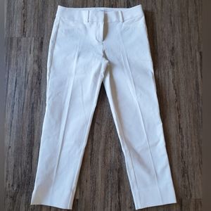 LOFT White Marisa Rivera Pants in size 4